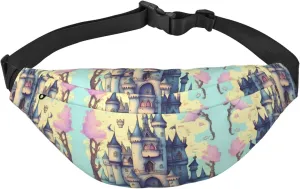 Fairytale Castle Fashion Crossbody Appearance High capacity outdoor with Adjustable Comfortable Work Leisure Versatile, RXZER23
