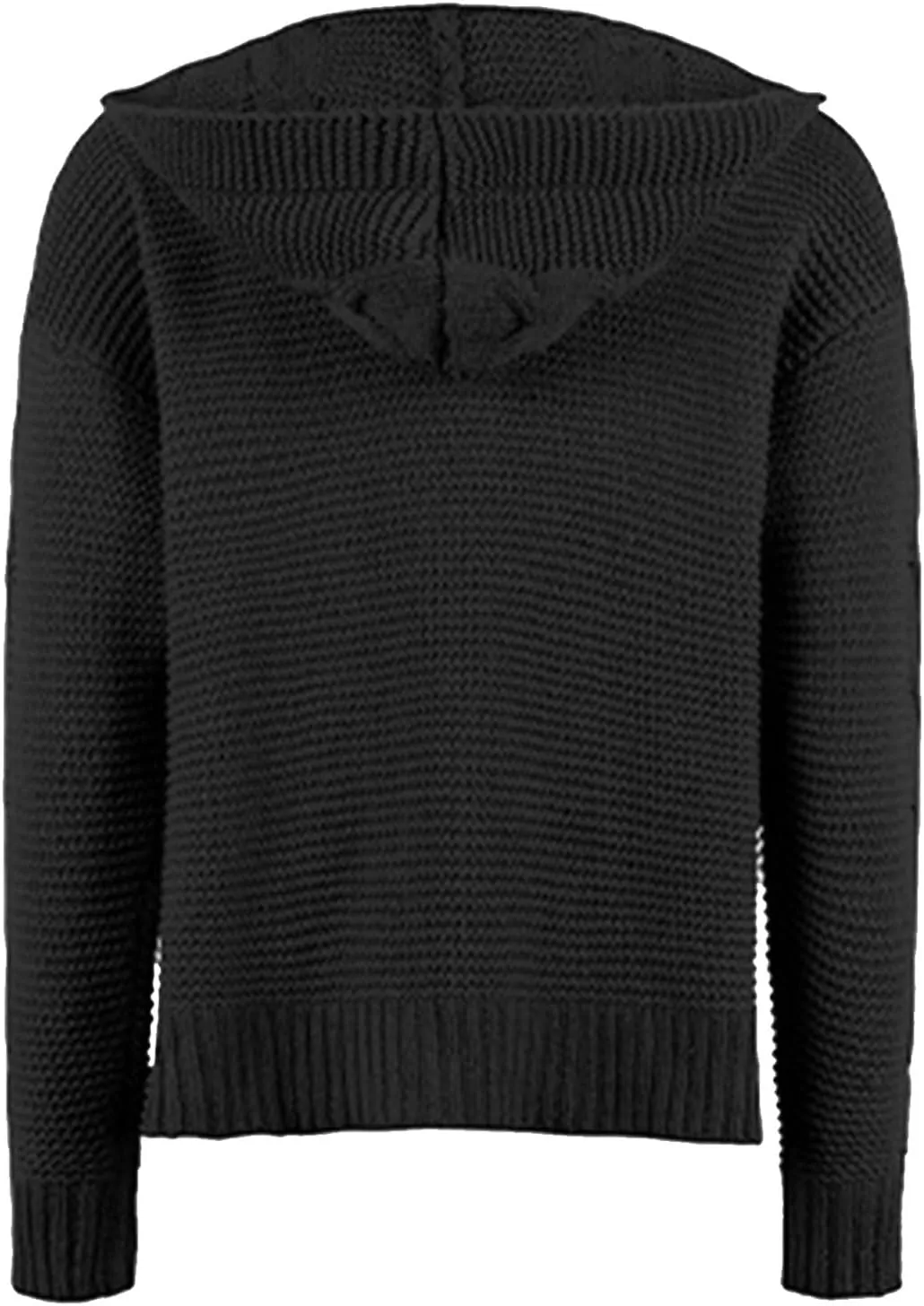 Fall Sweaters for Women Solid Color Knit Cardigan Sweater Jacket Nautical Sweaters Women One Shoulder Loose