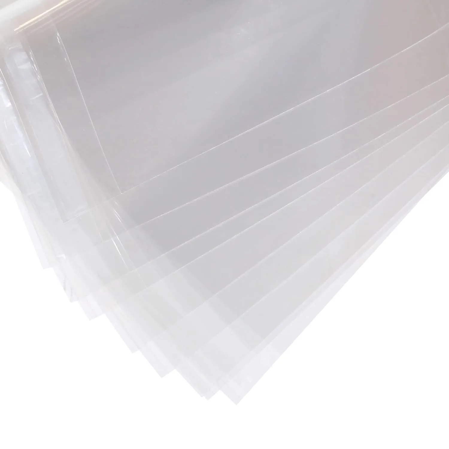 Falling in Art Acid Free 1.496mil (Single Side) Crystal Sealed Clear Bags for 11x17 Art Prints, Photos, 11 3/7 Inches by 17 1/2 Inches, 25-Pack
