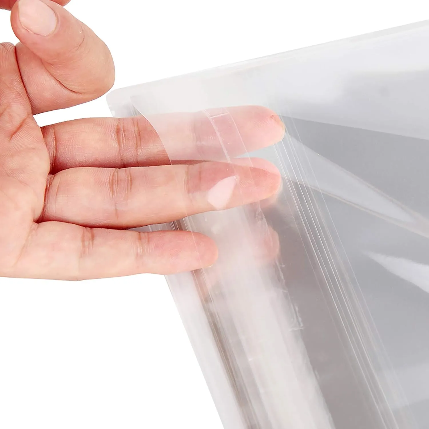 Falling in Art Acid Free 1.496mil (Single Side) Crystal Sealed Clear Bags for 11x17 Art Prints, Photos, 11 3/7 Inches by 17 1/2 Inches, 25-Pack