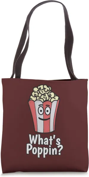 family movie night cinema gifts movie buffs pizza popcorn Tote Bag