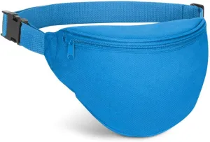 Fanny Pack, AirBuyW Adjustable Waist 2 Zipper Travel Sport Running Fanny Pack Bag (Neon Blue)
