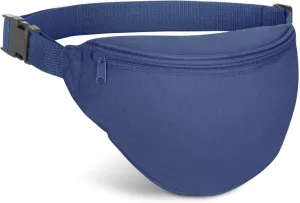 Fanny Pack, MISSMOON Adjustable 2 Zipper Travel Sport Running Hiking Walking Biking Waist Fanny Pack Bag For Woven Men Adult NAVY