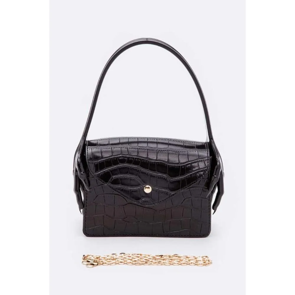 FASHNZFAB Iconic Hand Jelly Handle Convertible Fashion Bag