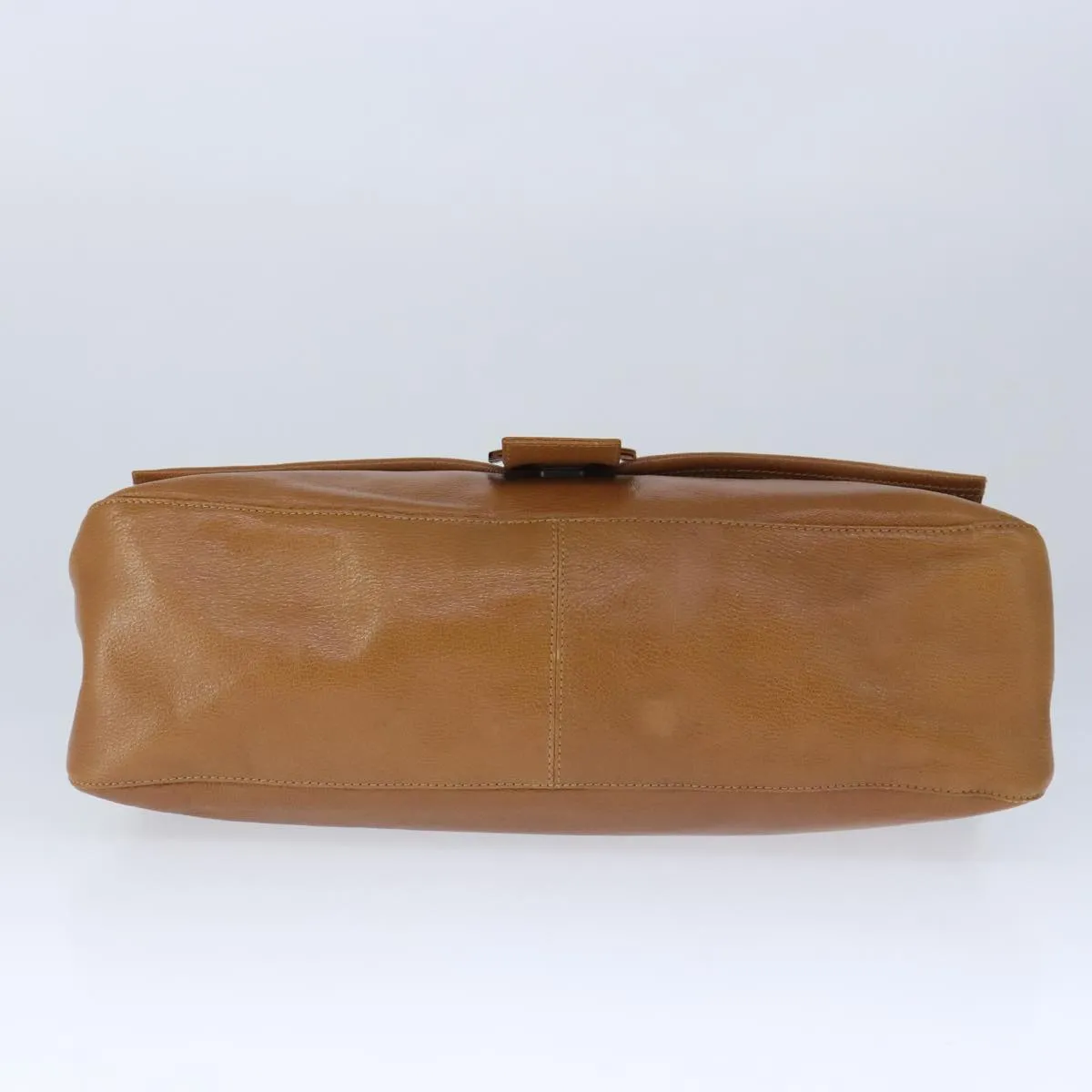 FENDI big Mamma bucket Shoulder Bag Leather Brown