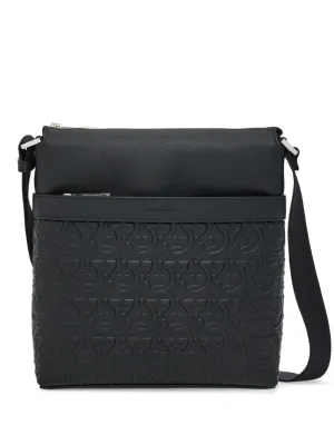 Ferragamo Gancini Leather Crossbody Bag