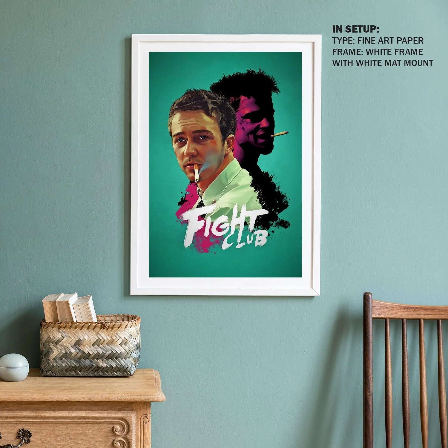 Fight Club (1999) Movie Poster Art