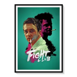 Fight Club (1999) Movie Poster Art