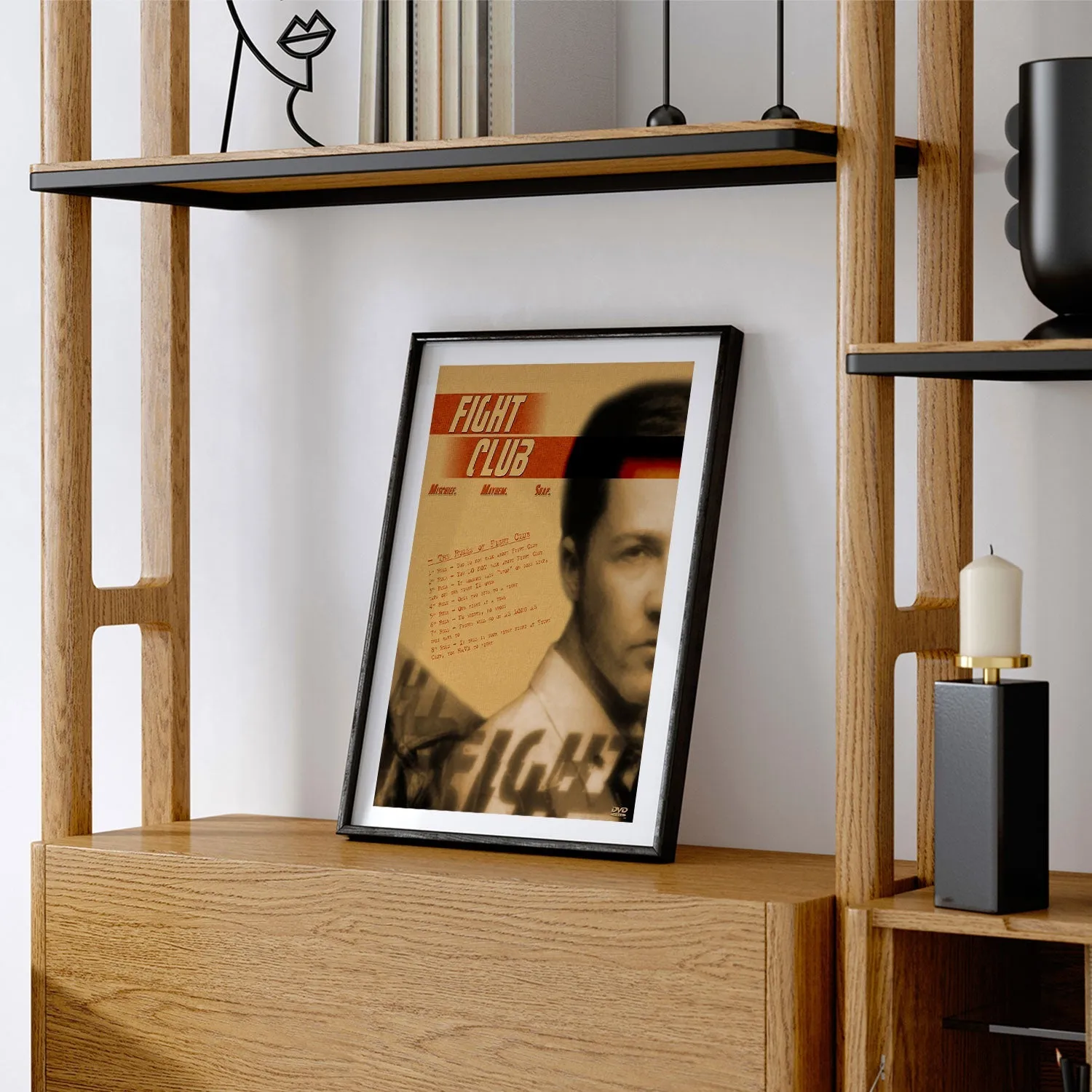 Fight Club Movie Poster Art 1