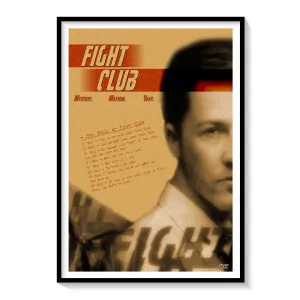 Fight Club Movie Poster Art 1