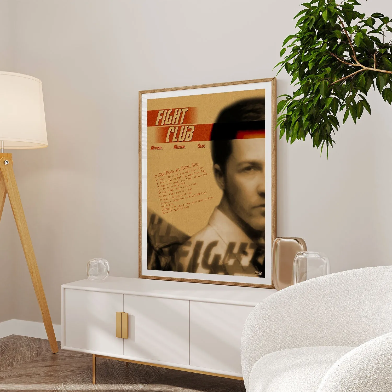 Fight Club Movie Poster Art 1