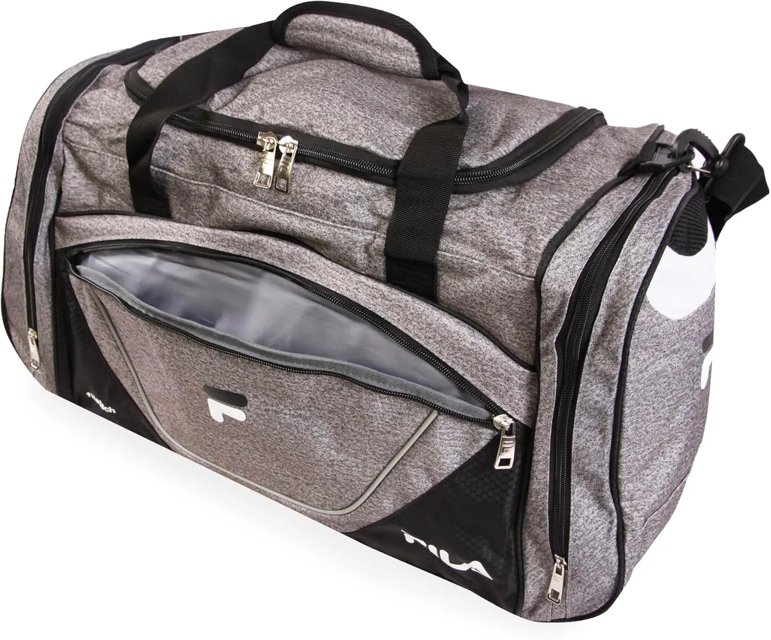 Fila Acer 25" Sport Duffel Bag, Navy Neon