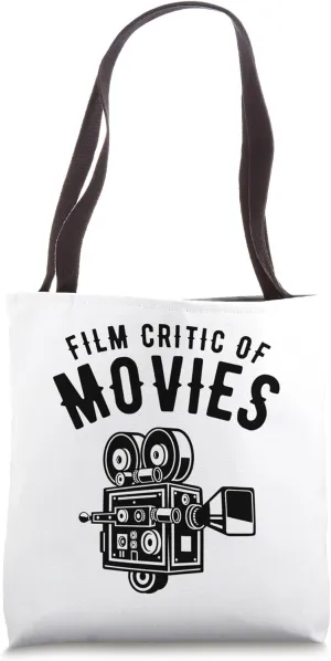 Film Critic Of Movies - Funny Movie Lover Tote Bag