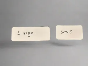 Film Swag Tag - White Board Small