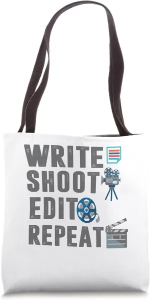 Filming Films Director Actor Actress Spectator Films Filming Tote Bag