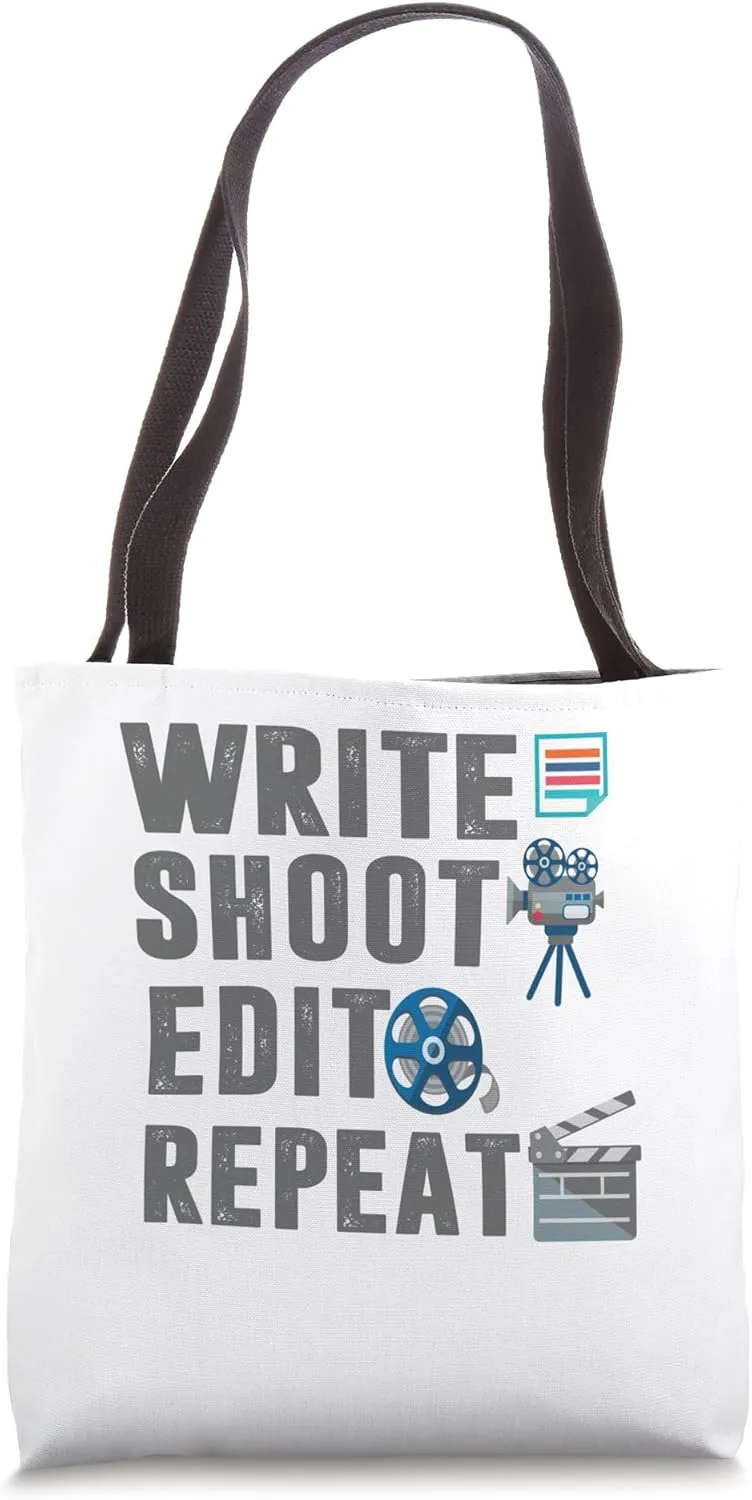 Filming Films Director Actor Actress Spectator Films Filming Tote Bag