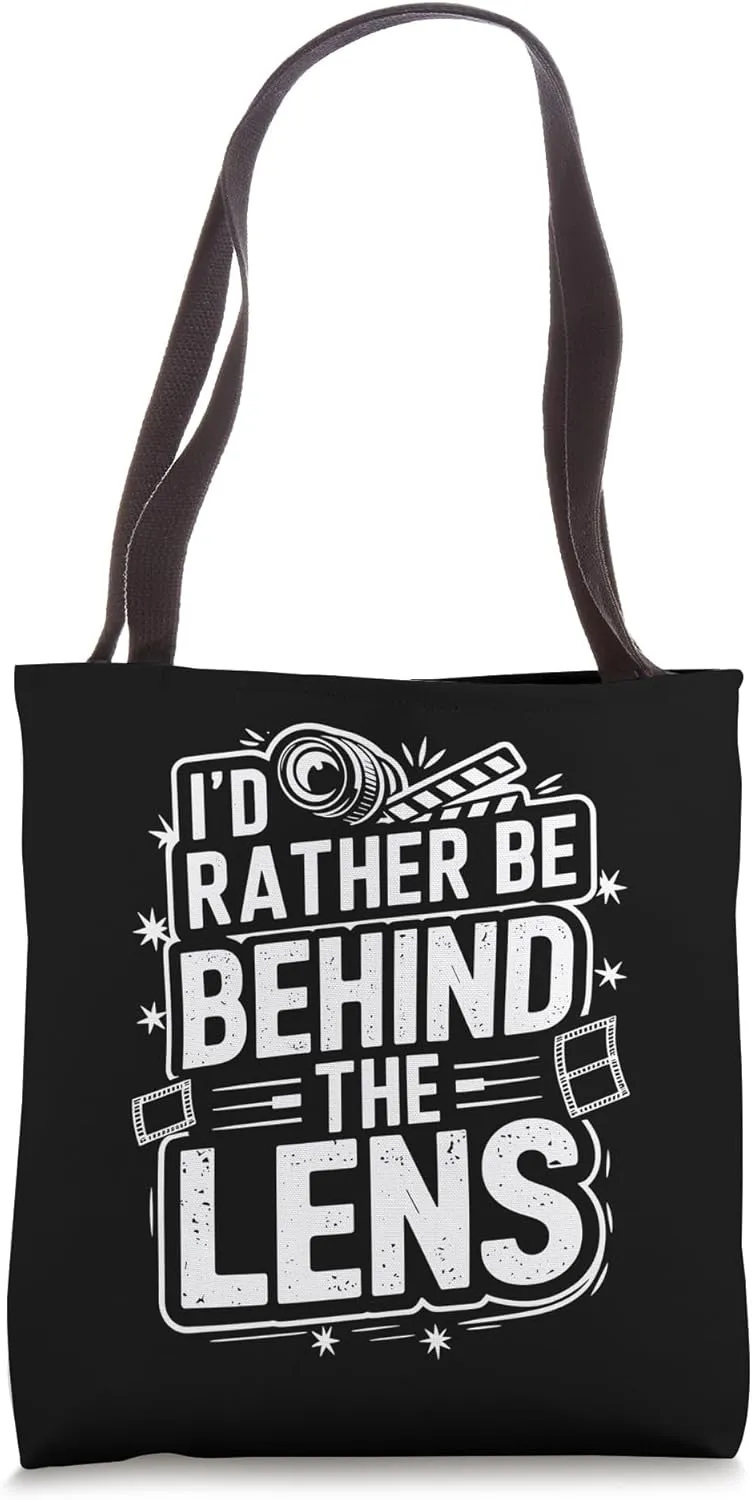 Filmmaking Design for Filmmaker Movie Director and Producer Tote Bag