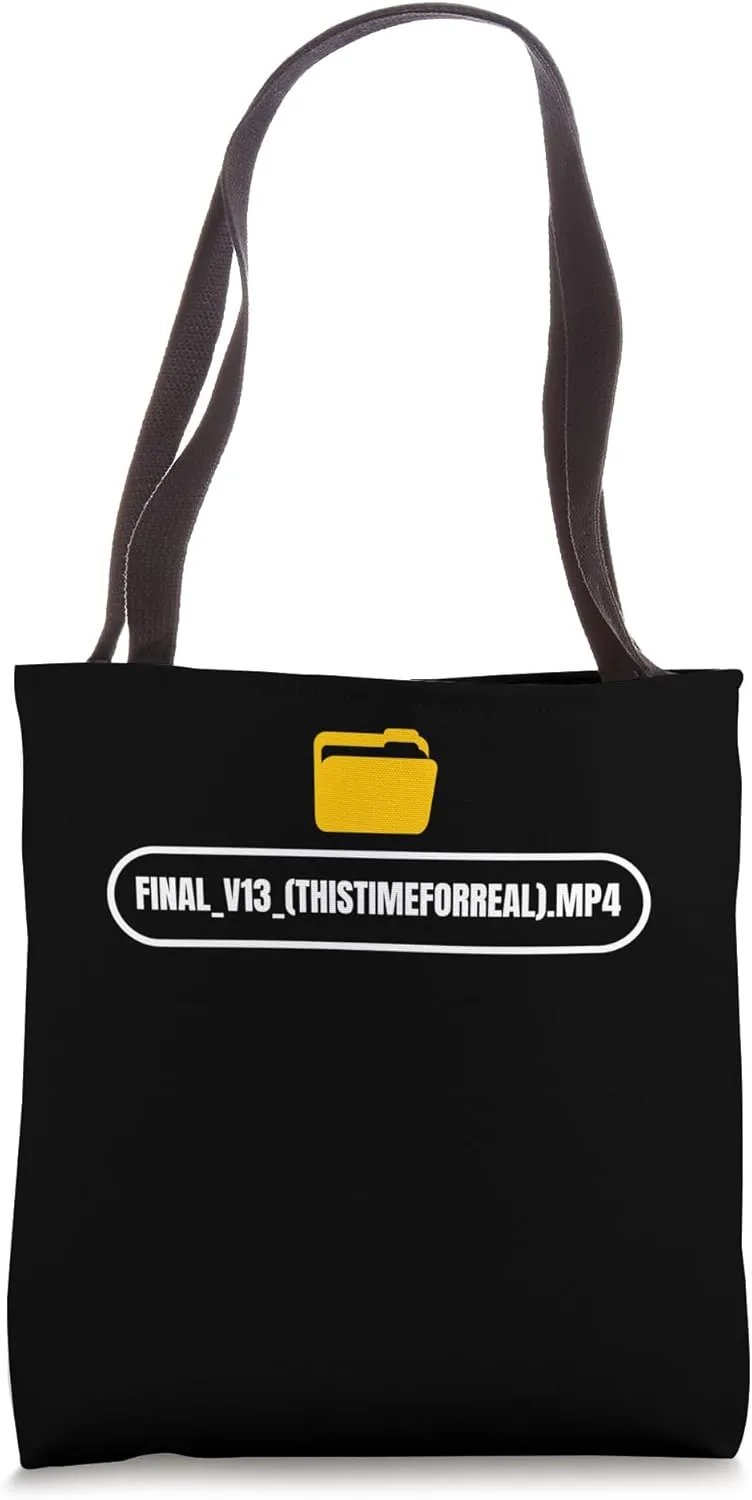 FINAL_V13.MP4 Editor Filmmaker Movie Tote Bag