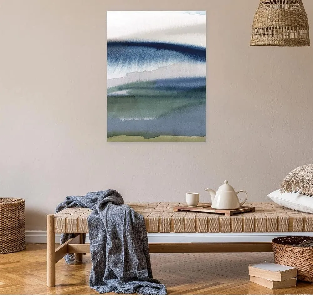 Fine Art Canvas Eventide III Canvas Wall Decor by Artist Isabelle Z for Living Room, Bedroom, Bathroom, Kitchen, Office, Bar, Dining & Guest Room - Ready to Hang - 32 in x 43 in