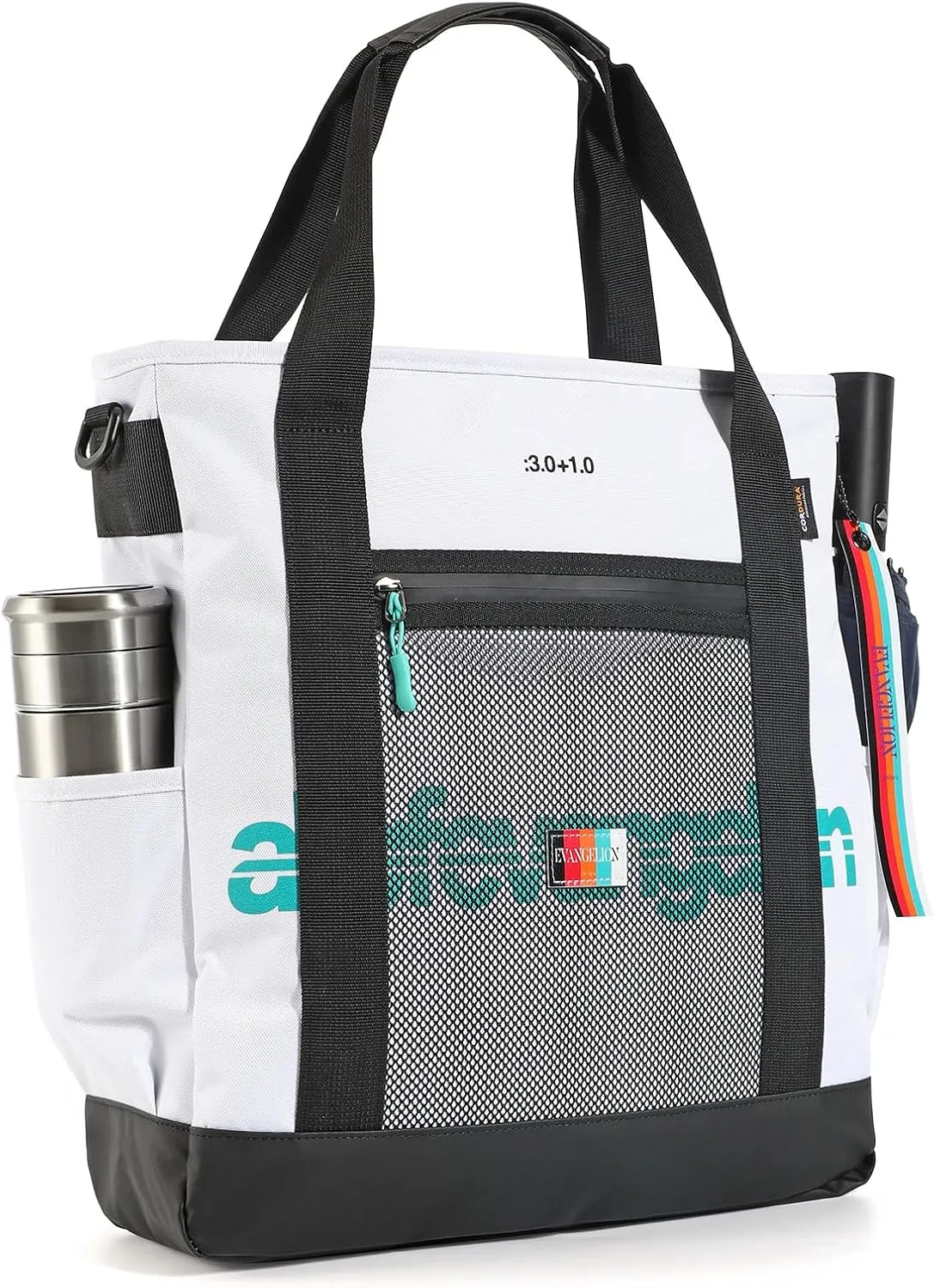 FIREFIRST Neon Genesis EVANGELION New Collaboration Series 2WY Tote Handbag Bag Crossbody Messenger Shoulder Bag