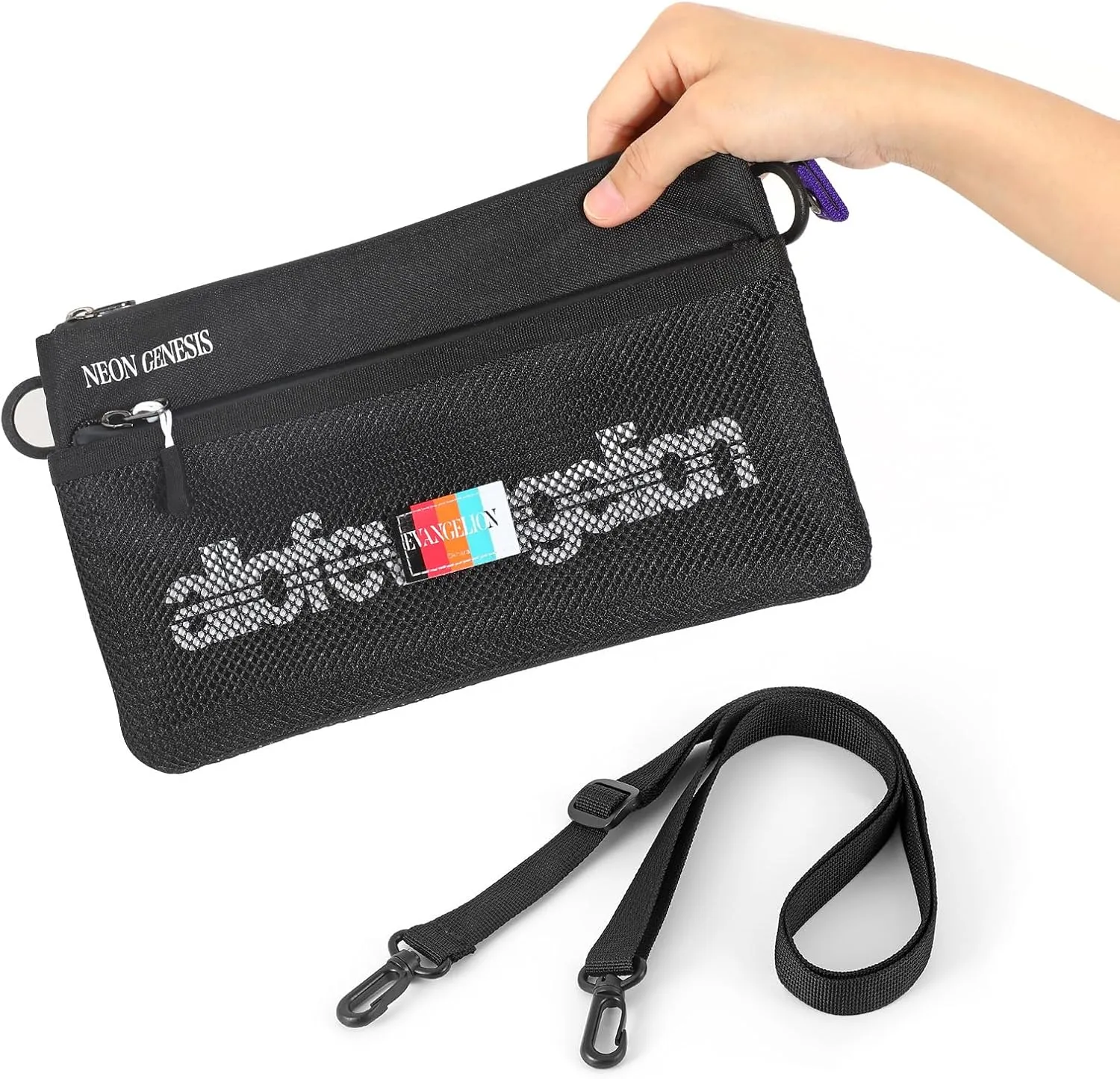 FIREFIRST Neon Genesis EVANGELION New Collaboration Series Crossbody Shoulder Sacoche Bag