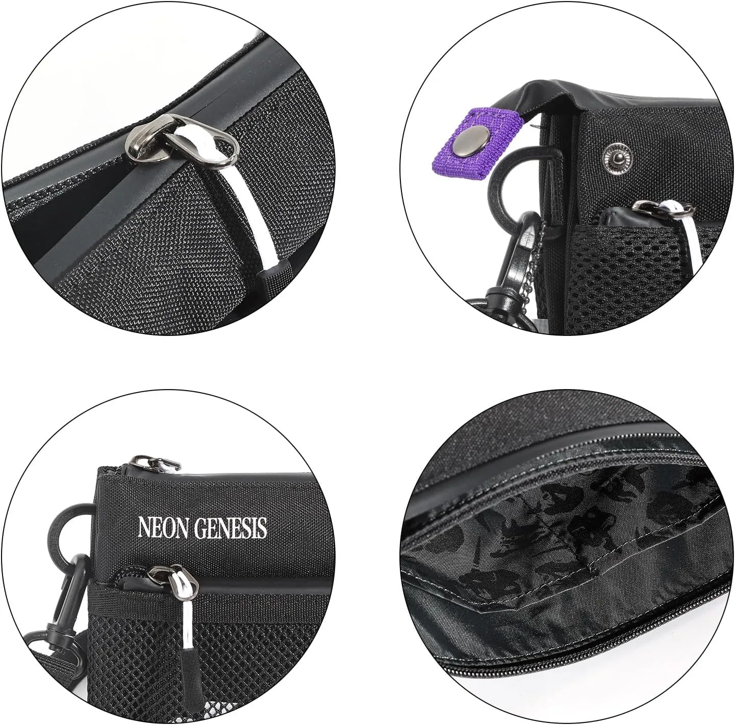 FIREFIRST Neon Genesis EVANGELION New Collaboration Series Crossbody Shoulder Sacoche Bag