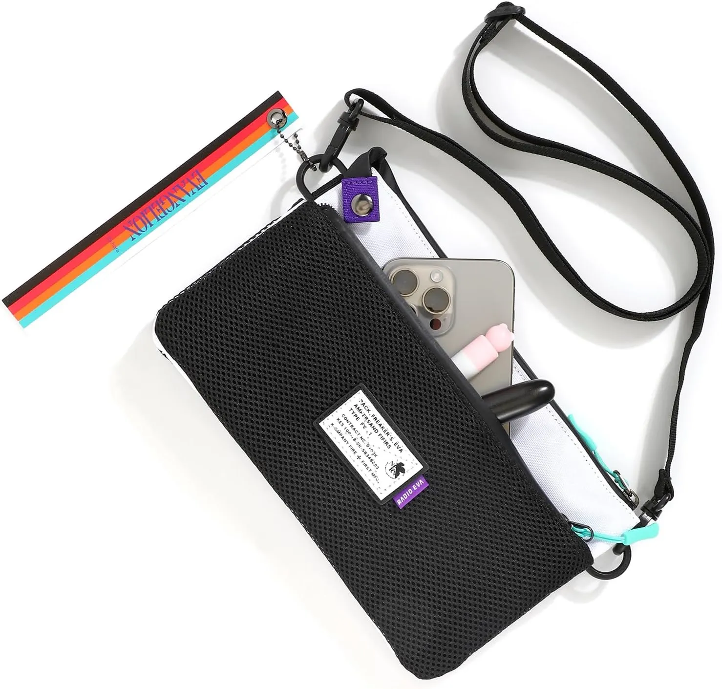 FIREFIRST Neon Genesis EVANGELION New Collaboration Series Crossbody Shoulder Sacoche Bag