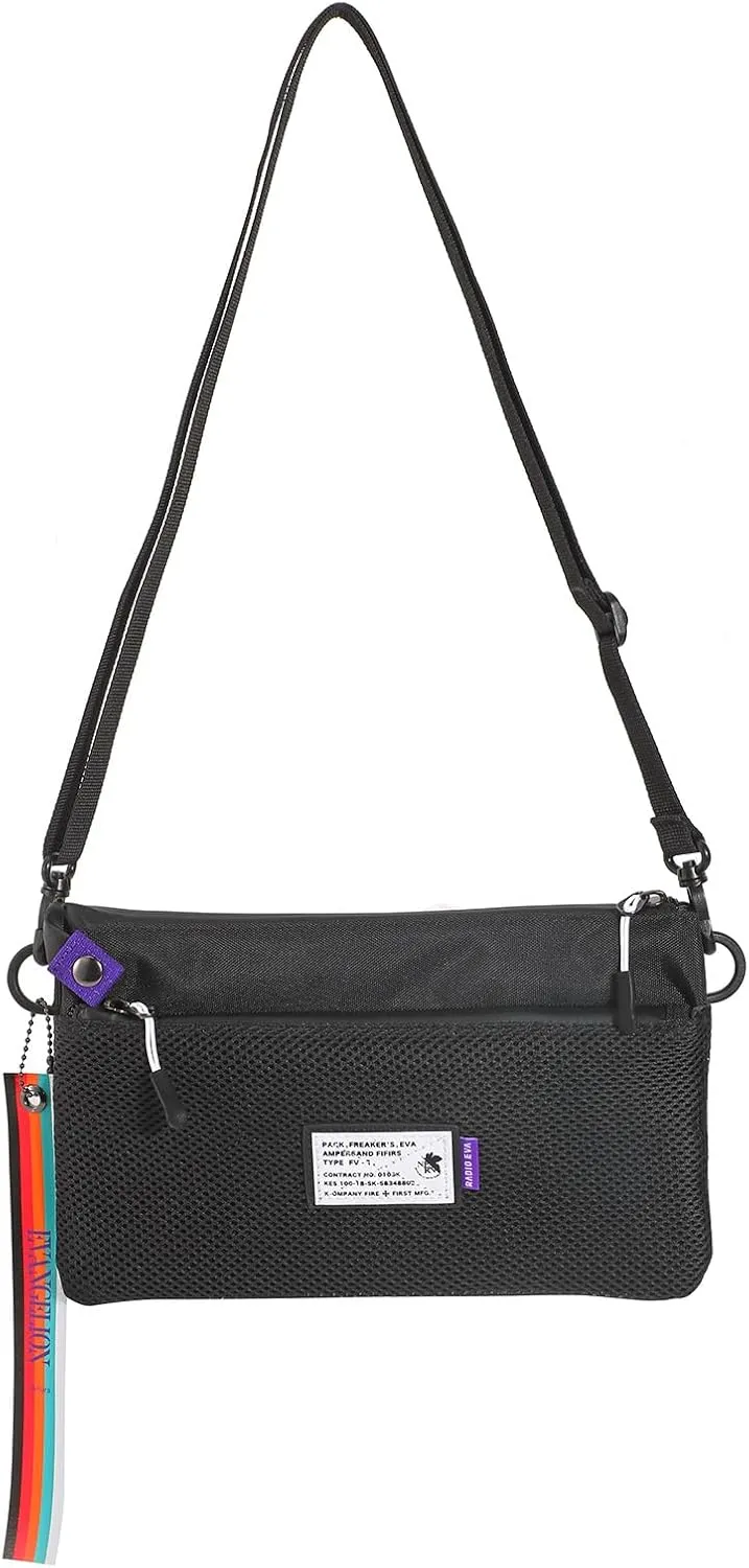 FIREFIRST Neon Genesis EVANGELION New Collaboration Series Crossbody Shoulder Sacoche Bag