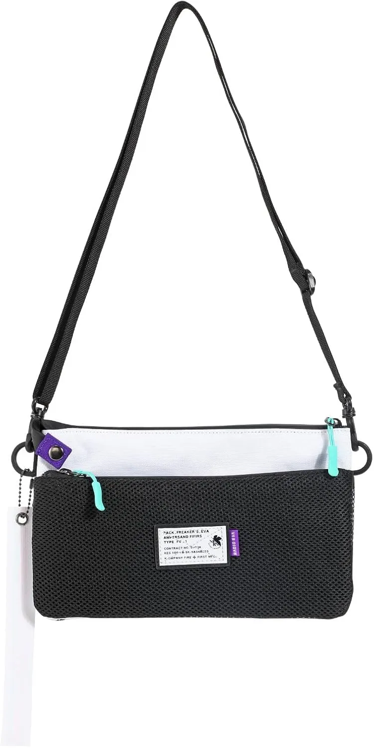 FIREFIRST Neon Genesis EVANGELION New Collaboration Series Crossbody Shoulder Sacoche Bag