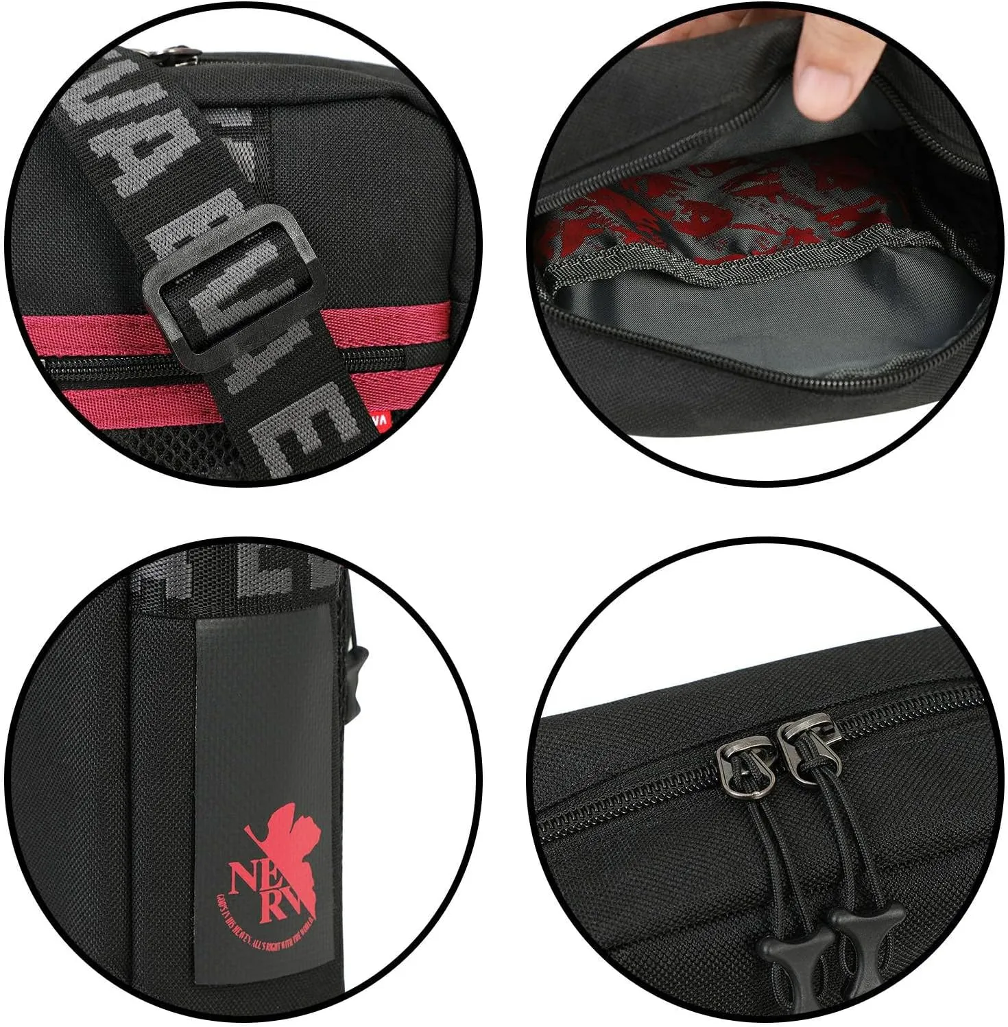 FIREFIRST Neon Genesis Evangelion Shoulder Bag RADIO EVA 10th Anniversary Evangelion Merch Crossbody Bag Worn by Asuka