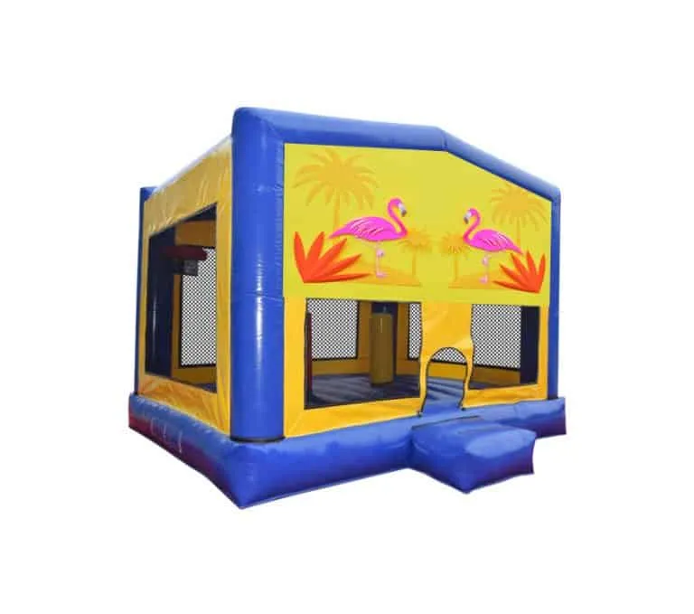 Flamingos Medium Combo Jumping Castle