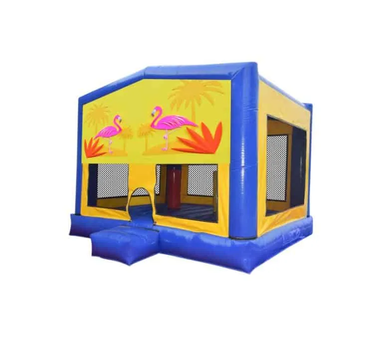 Flamingos Medium Combo Jumping Castle