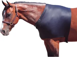 for Horses X-Large Solid Stretch Shoulder Guard Black