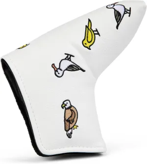 Fore The Birds Blade Putter Cover, Fits All Blade Style Putters Including Scotty Cameron & Odyssey, Putter Cover Blade, Golf Accessories for Men and Women, Golf Club Covers