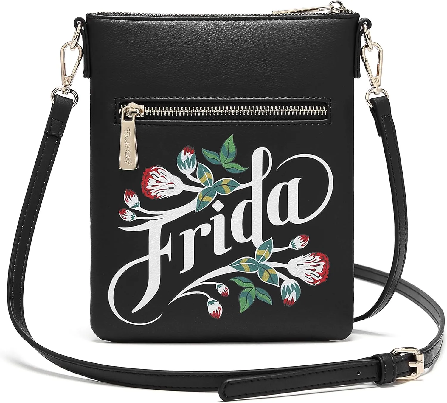 Frida Kahlo Flower Collection Cross Body Bag