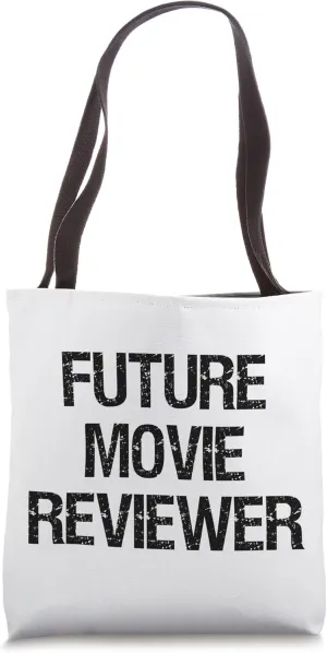 Future Movie Reviewer Tote Bag