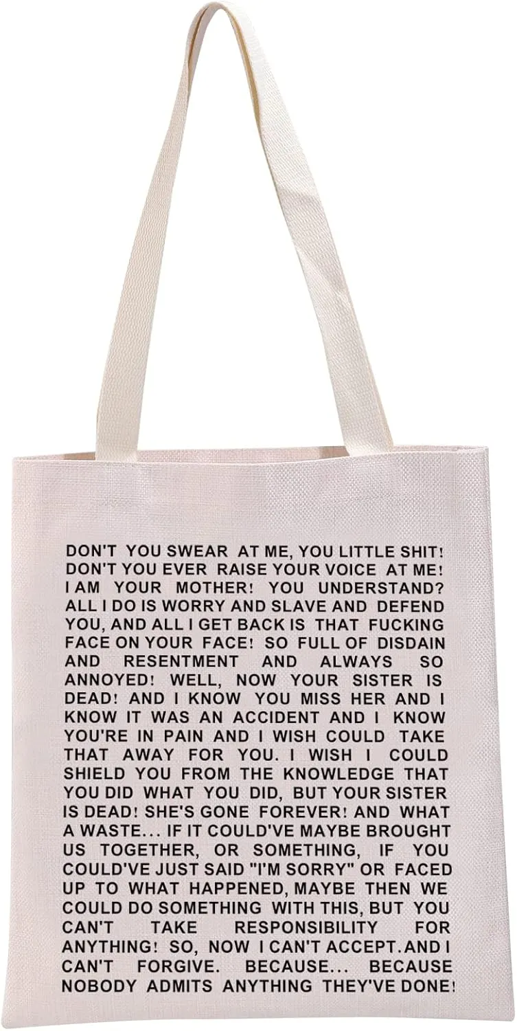 G2TUP Movie Inspired Gift I Am Your Mother Tote Bag Ari Aster Fan Handbag Horror Movie Merch