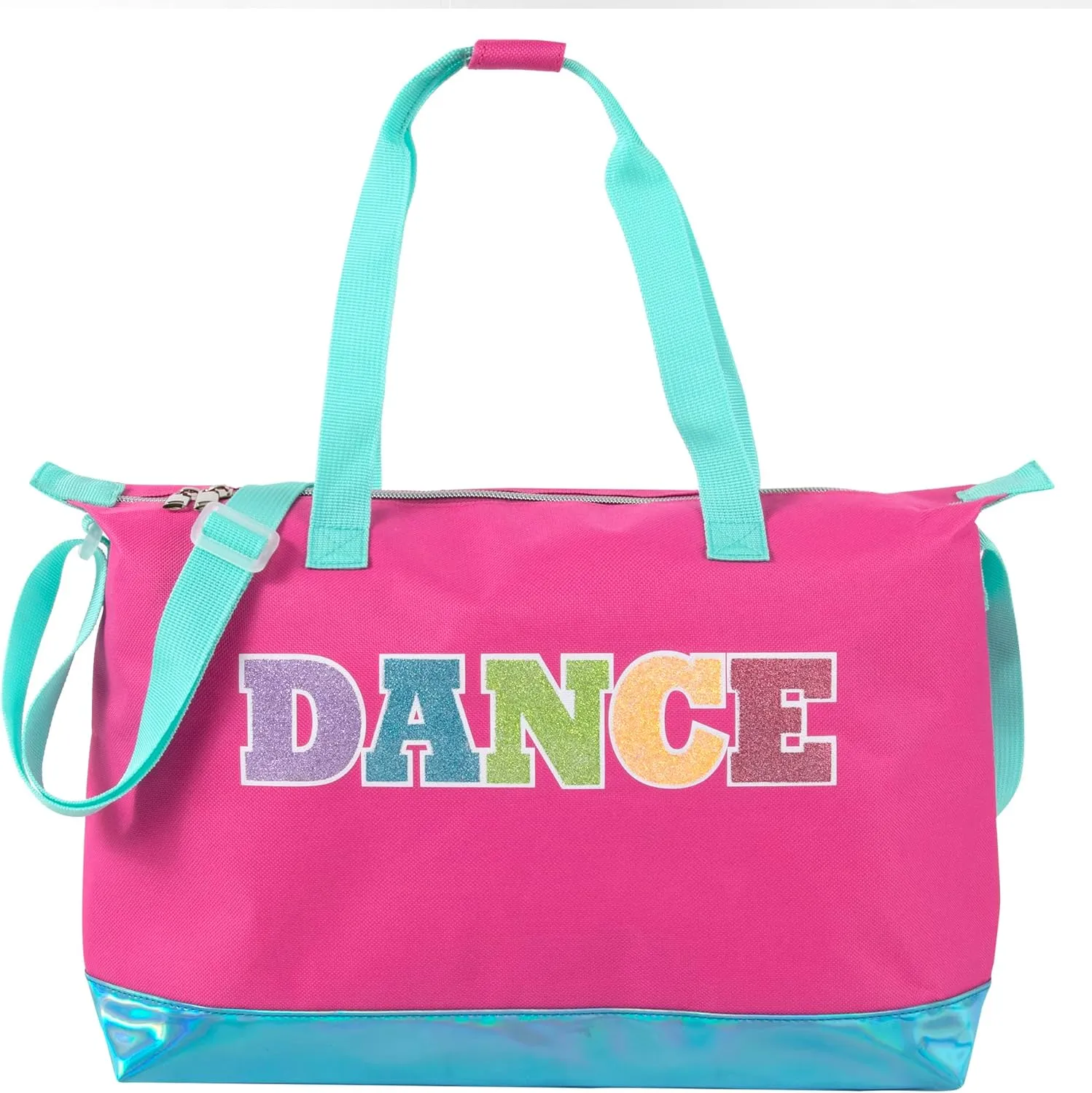 Garment Dance Shoulder Bags for Girls, Teen Dancers, Costumes, Boys | Holographic Glitter Dance Bag for Kids