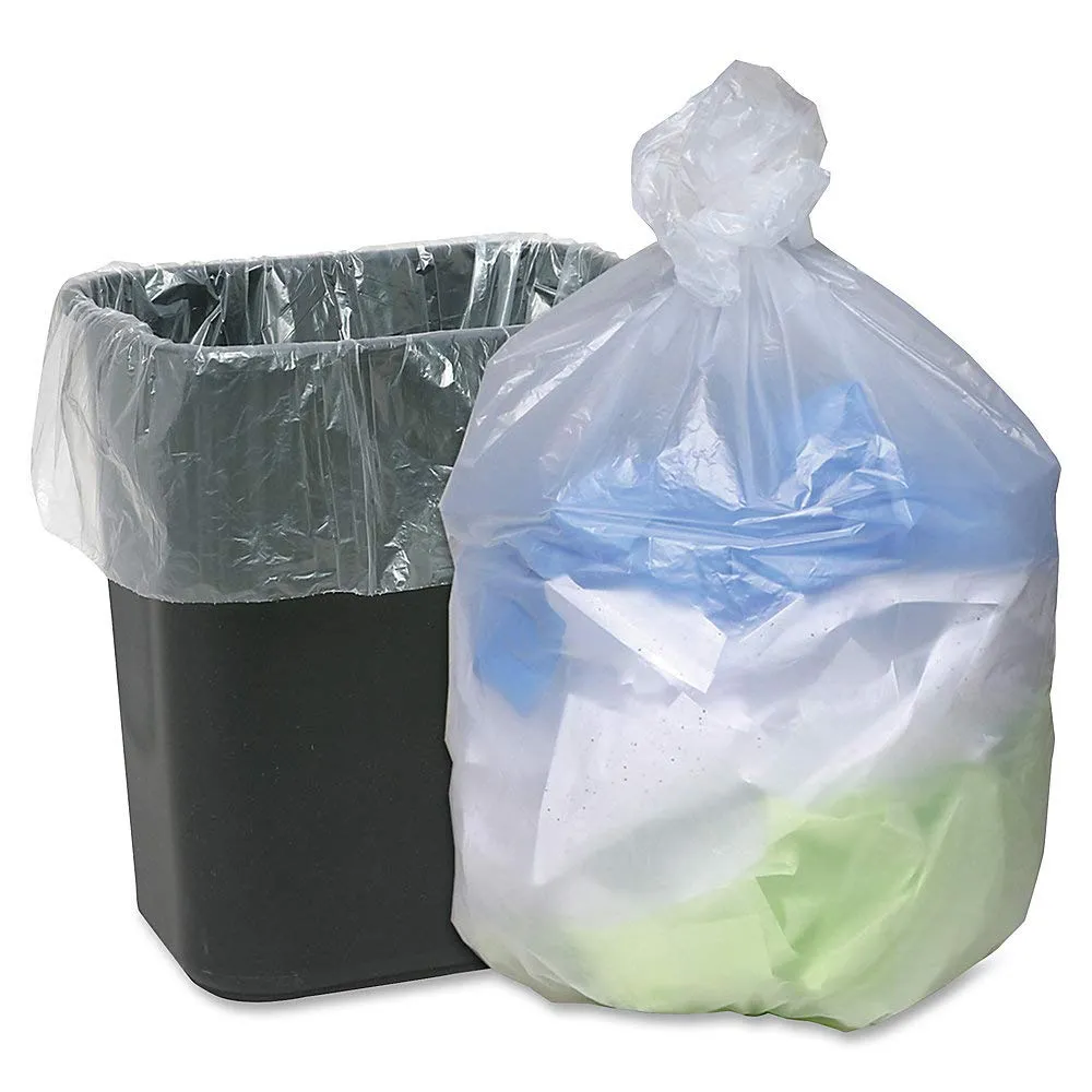Genuine Joe - GJO70010 Economy High-Density Can Liners, 10 Gal, .24 mil (Pack of 1000)