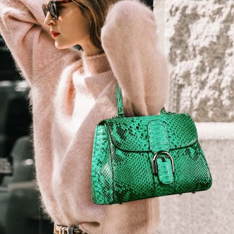 GENUINE PYTHON HANDBAG "CIVIL"