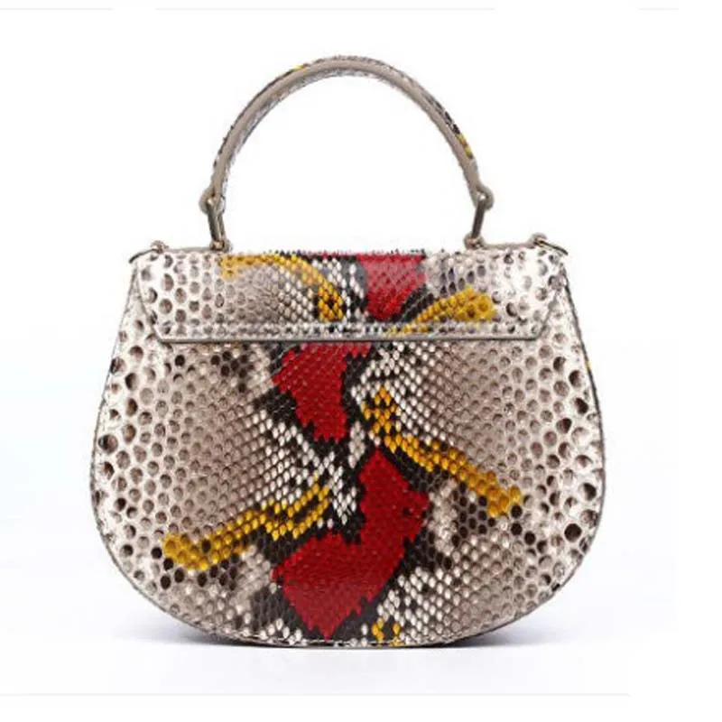GENUINE PYTHON HANDBAG "COMA"