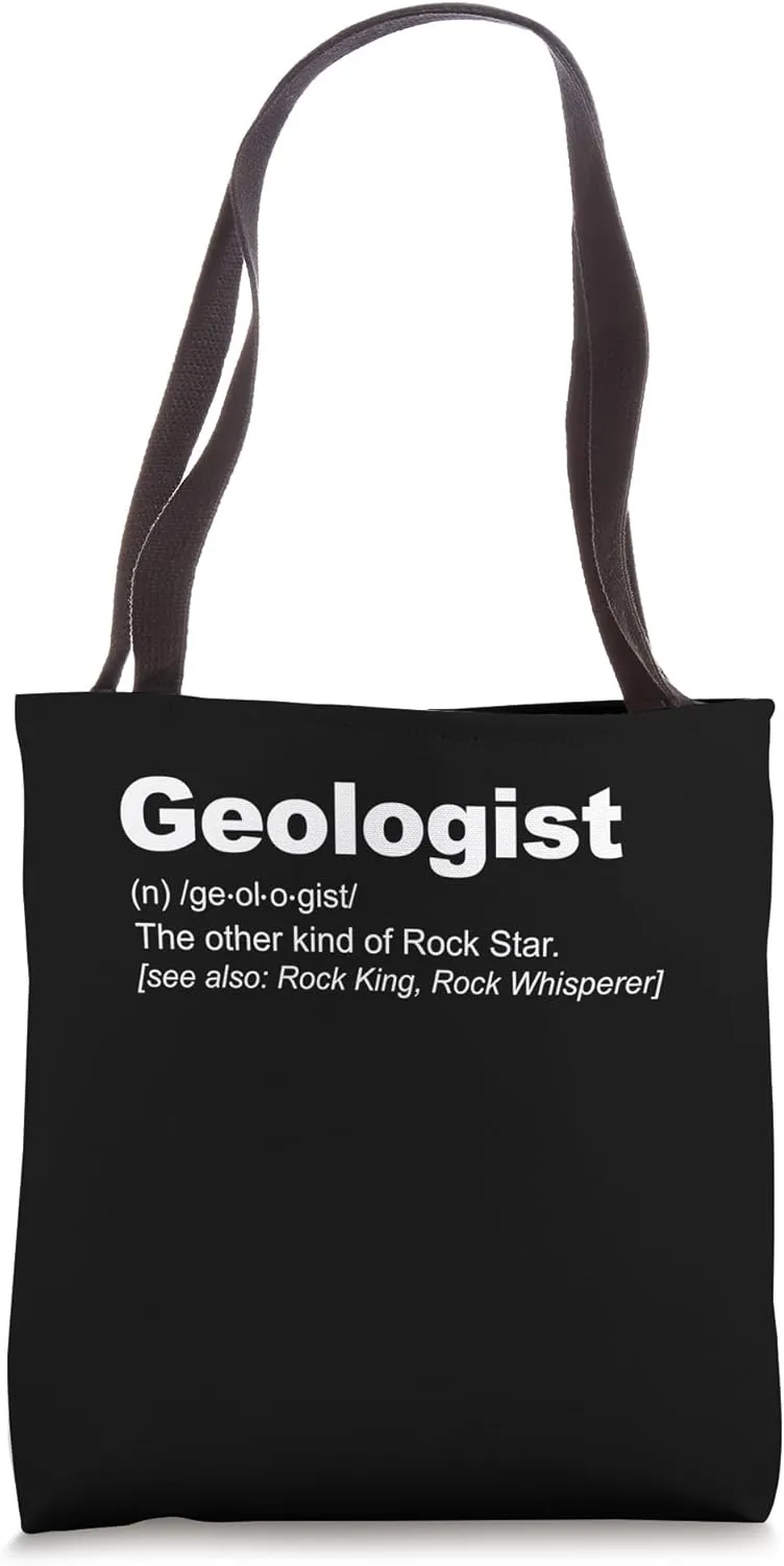 Geologist Definition Tote Bag