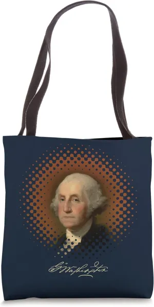 George Washington 1st President Portrait Painting Tote Bag