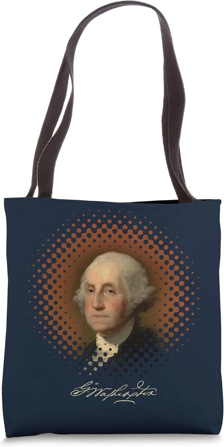 George Washington 1st President Portrait Painting Tote Bag