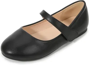 Girls Dress Shoes Patent Leather Wedding Party School Uniform Shoes Ballet Flats Little Girls Kids Dress up Shoes