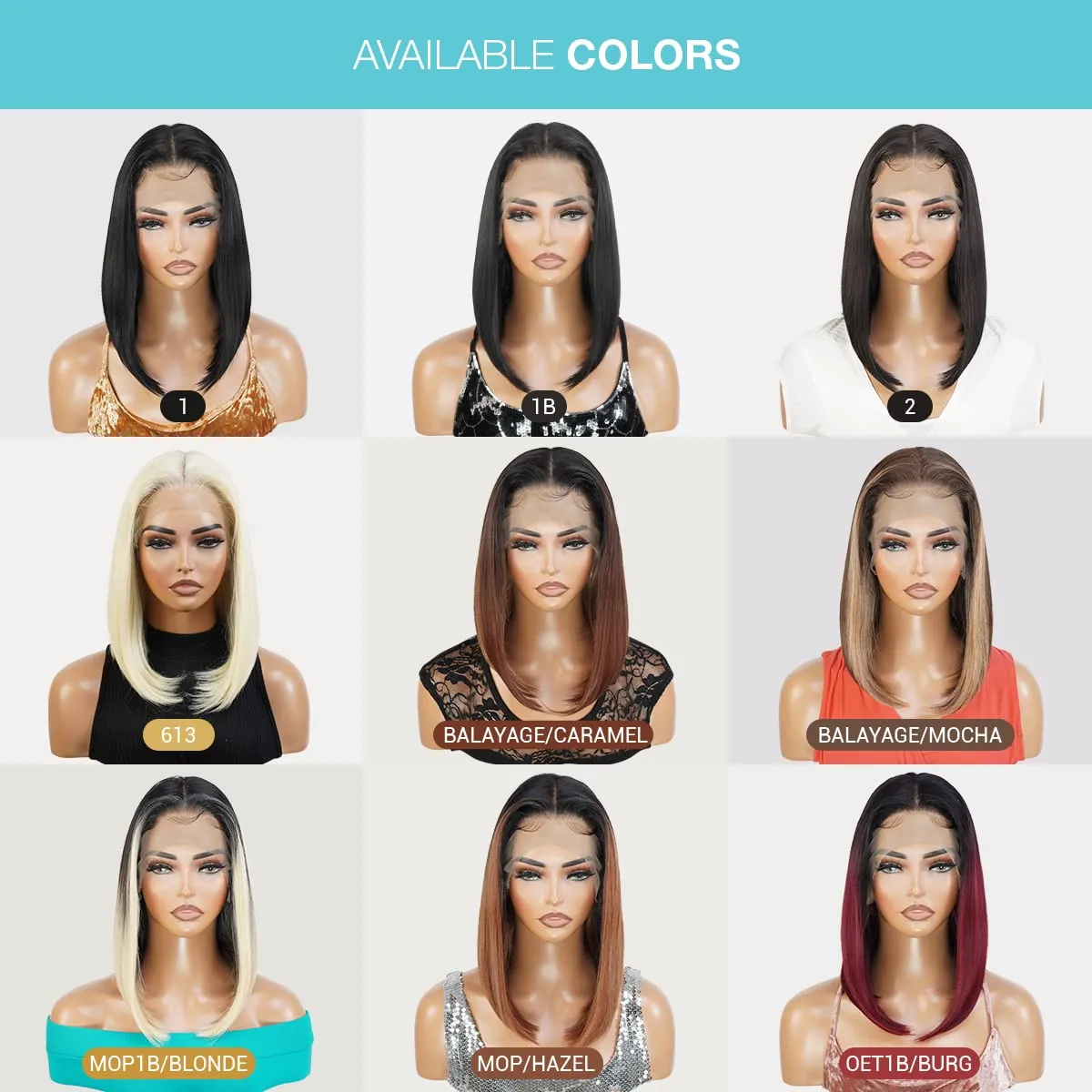 GLAM21USA HD Lace Front Bob Straight Wig 13X6 Glueless Invisible Transparent Lace Frontal Human Hair Blend Preplucked Swiss-lace Shoulder Length Synthetic Wig - Brianna (NeutralLace, 2-DARKBROWN)