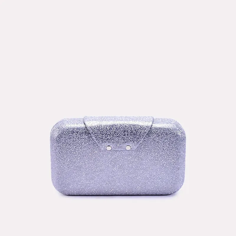 Glimmer Grace Light Gray Casual Clutch 0315717