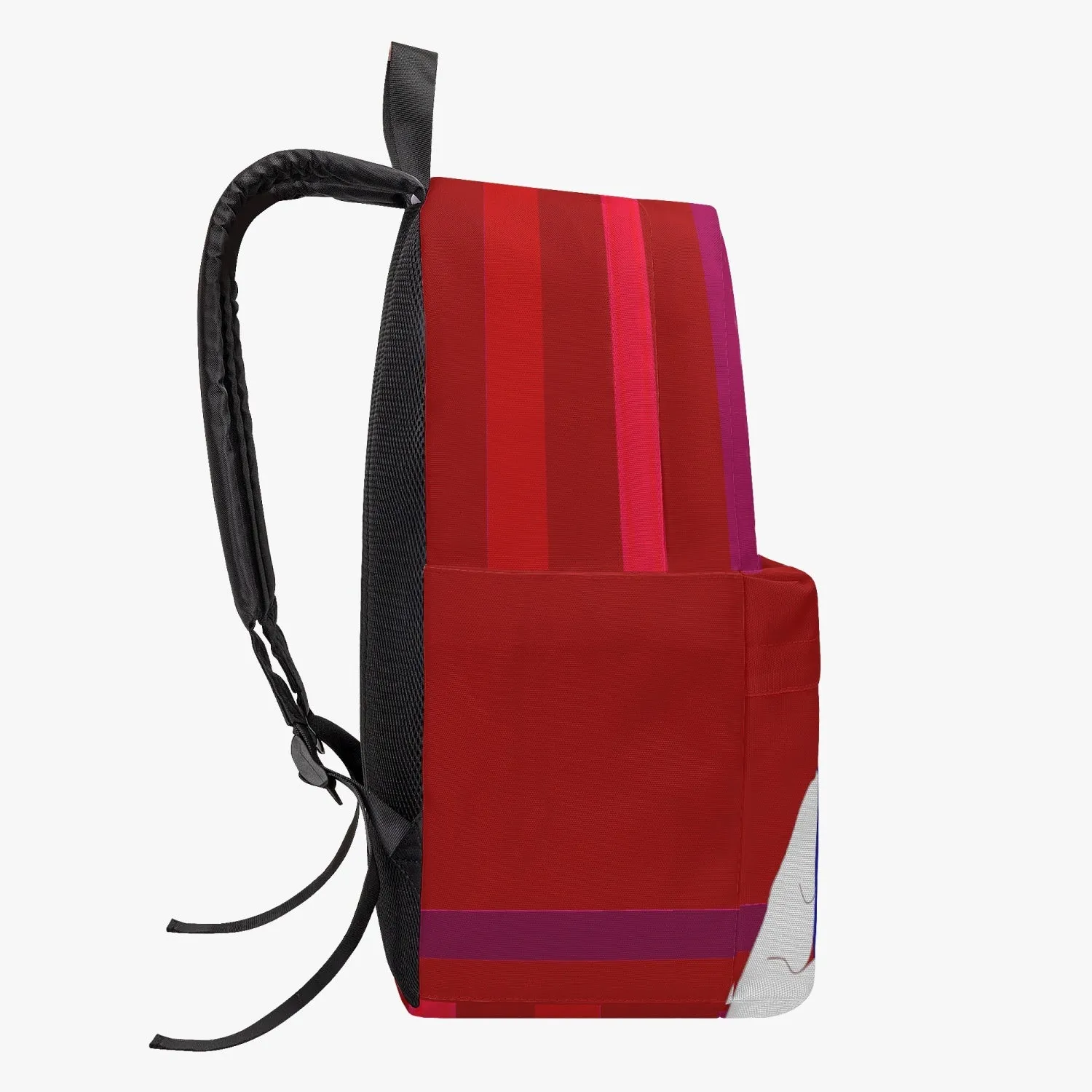 GLOBAL FREEDOM UNITED© Couple Albania Red - All-over-print Canvas Backpack