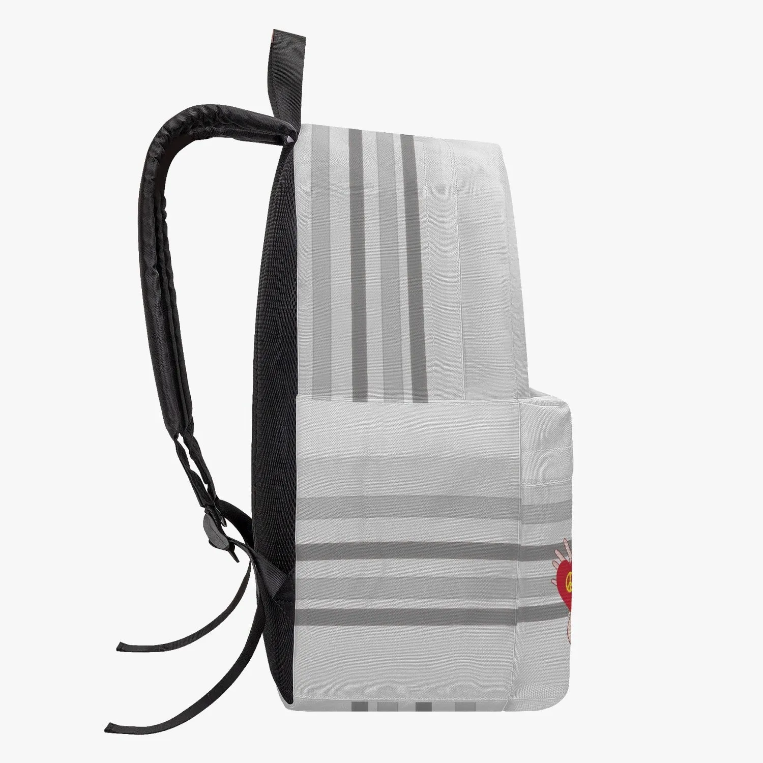 GLOBAL FREEDOM UNITED WOMEN FRENCH & RUSSIA OLD PEACE GREY All-over-print Canvas Backpack