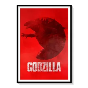 Godzilla (2014) Movie Poster Art 1